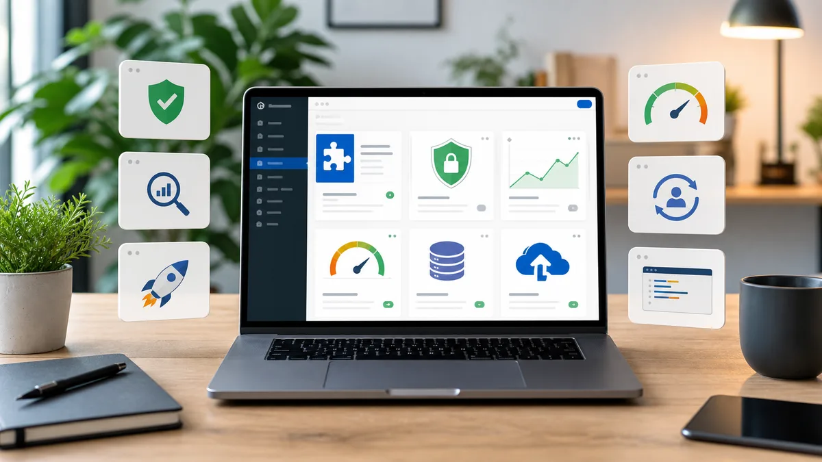 Plugins WordPress para SEO, segurança, cache e backup